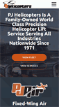 Mobile Screenshot of pjhelicopters.com